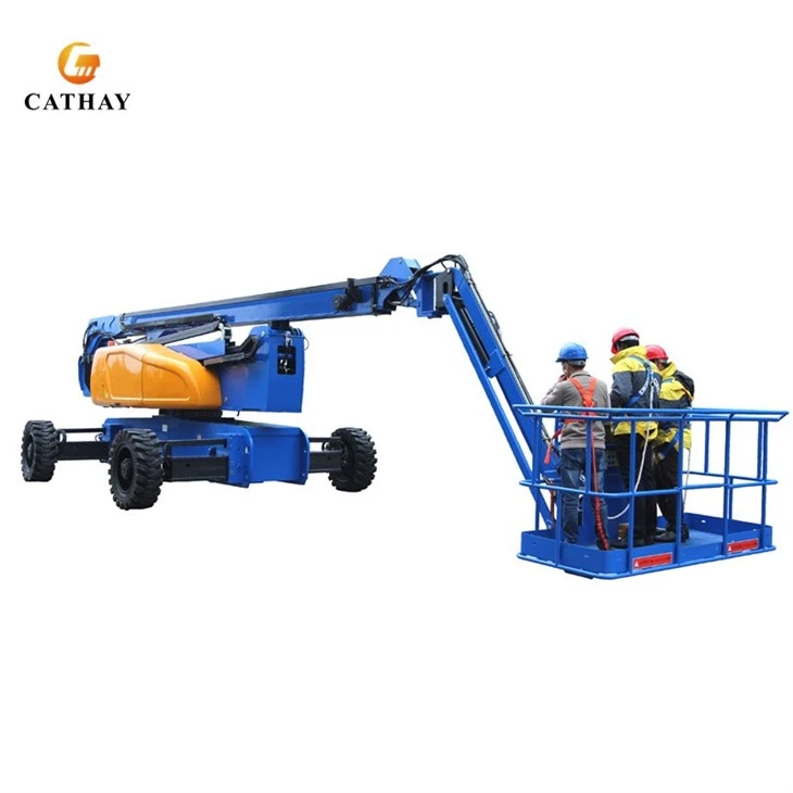 Elevate Your Work With The Self-Propelled Articulating Arm Aerial Work Platform By Shandong Cathay Machinery Co., Ltd.