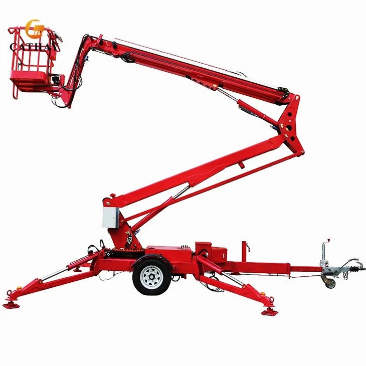 Aerial Trailer Boom Lift